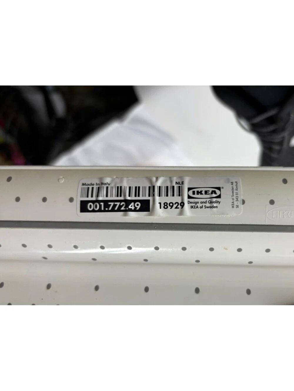 2x IKEA Variera Spice Drawer Inserts 18929 White Organizer Tray Kitchen 50cm